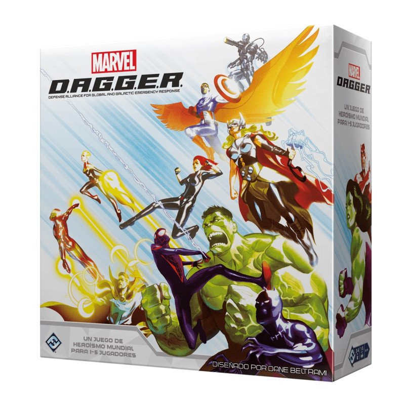 Juego de mesa marvel d.a.g.g.e.r. edad recomendada 12 anos