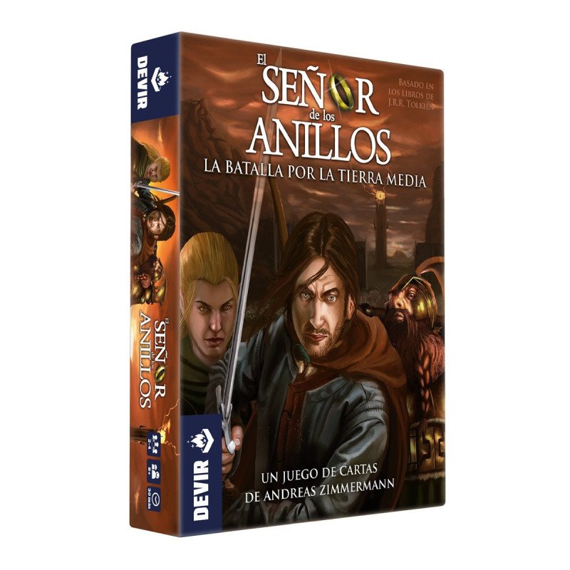Juego de cartas devir el senor de los anillos batalla por la tierra media