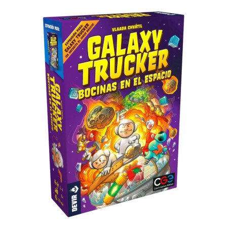 Juego de mesa galaxy trucker expansion bocinas en el espacio