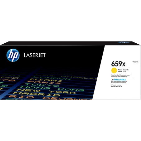 Toner hp 659x w2012x amarillo alta capacidad