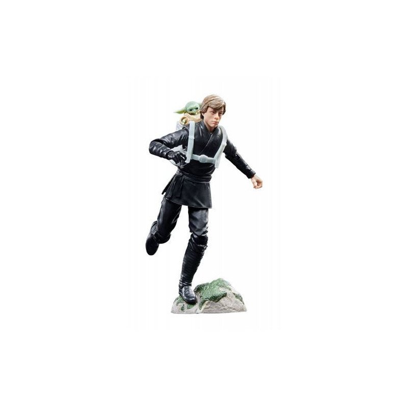 Figura hasbro star wars the black series luke skywalker & grogu