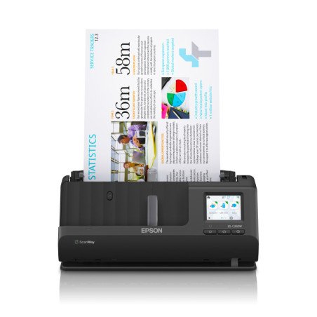 Escaner sobremesa epson es - c380w a4 - 30ppm - duplex - wifi - compacto - adf 20hojas