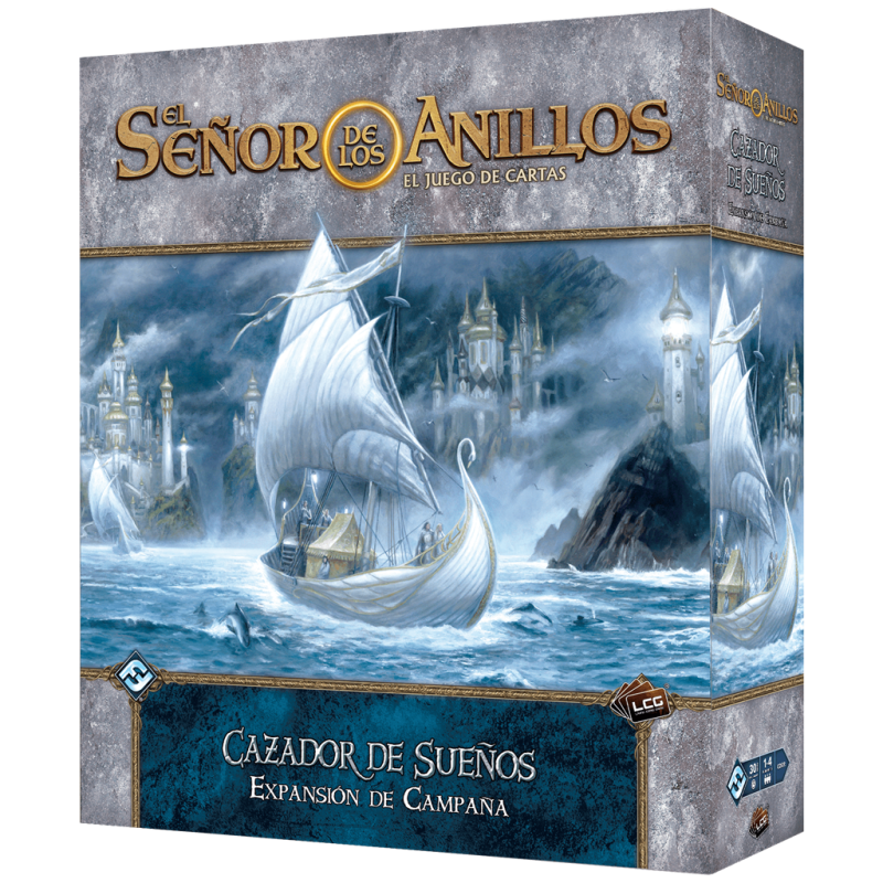 Juego de mesa el senor de los anillos cazador de suenos expansion de campana