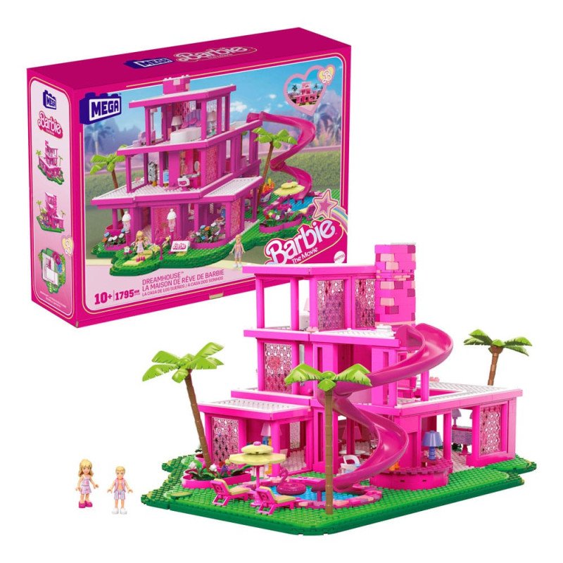 Figura mattel mega construx barbie the movie la casa de los suenos de barbie