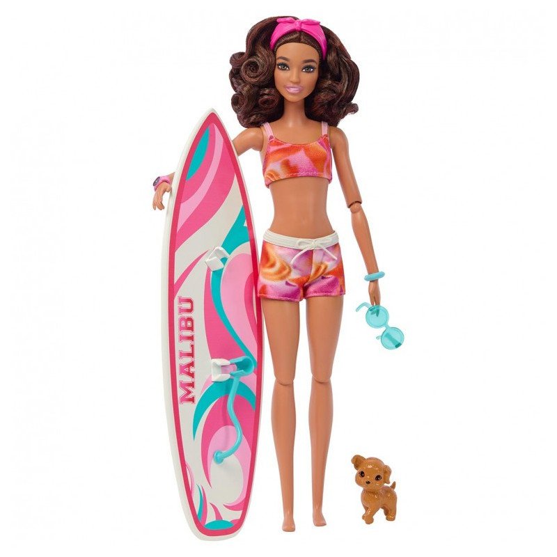 Muneca barbie the movie mattel surf