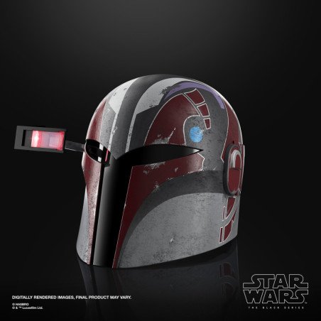 Casco electronico hasbro star wars the black series ahsoka sabine wren