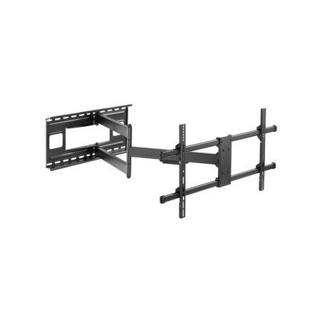 Soporte de pared orientable equip para pantalla de 43 pulgadas - 80 pulgadas doble brazo largo articulado equip max.