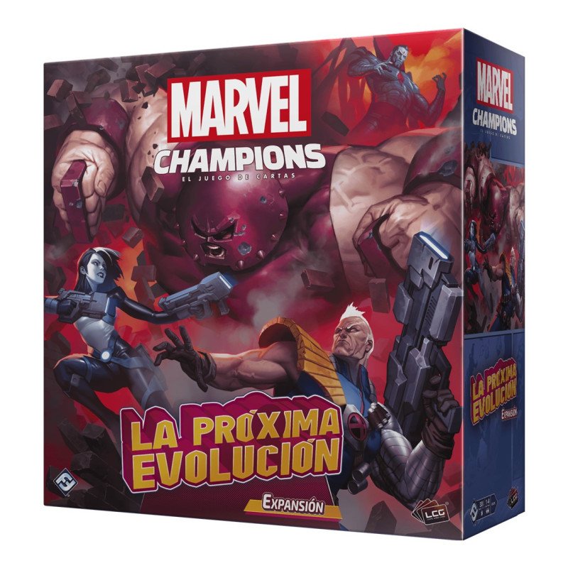Juego de mesa marvel champions la proxima evolucion edad recomendada 14 anos