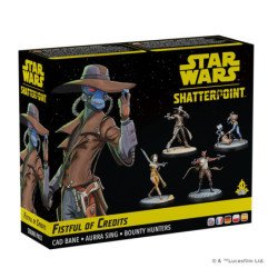 Juego de mesa star wars shatterpoint fistful of credits cad bane squad pack edad recomendada 14 anos