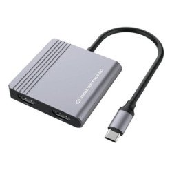 Hub usb tipo c conceptronic donn13g 2 x hdmi - 1 x usb 3.0 - 1 x usb tipo c