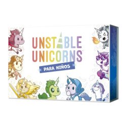 Juego de mesa unstable unicorns para ninos edad recomendada 6 anos