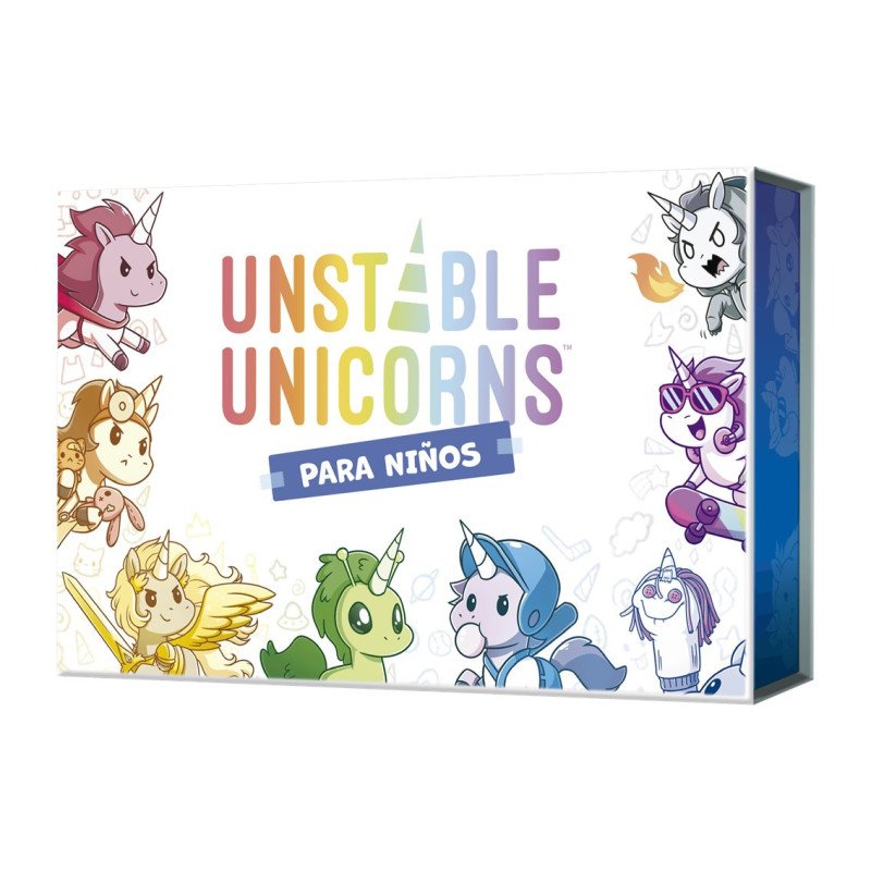 Juego de mesa unstable unicorns para ninos edad recomendada 6 anos