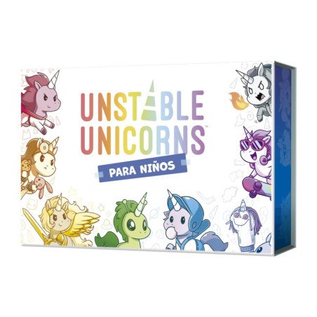 Juego de mesa unstable unicorns para ninos edad recomendada 6 anos