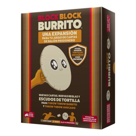 Juego de mesa block block burrito edad recomendada 7 anos