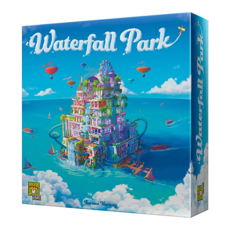 Juego de mesa waterfall park edad recomendada 10 anos