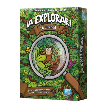 Juego de mesa ¡a explorar! la jungla edad recomendada 6 anos