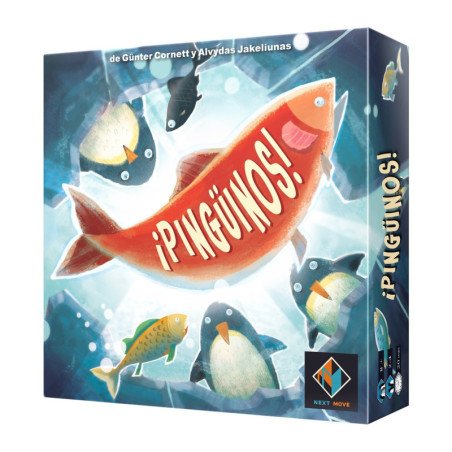Juego de mesa ¡pinguinos! edad recomendada 8 anos