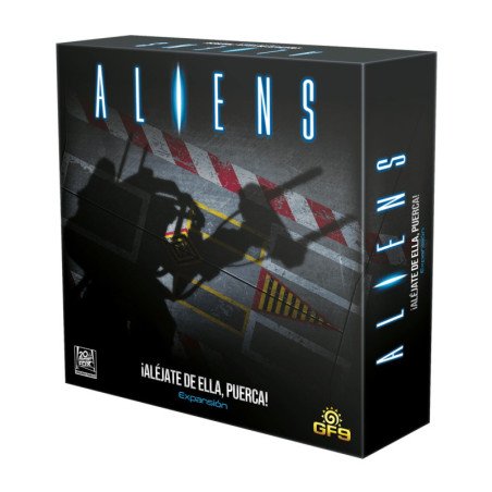 Juego de mesa aliens expansion ¡alejate de ella puerca! edad recomendada 14 anos