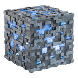 Replica the noble collection minecraft mena de diamante luminosa
