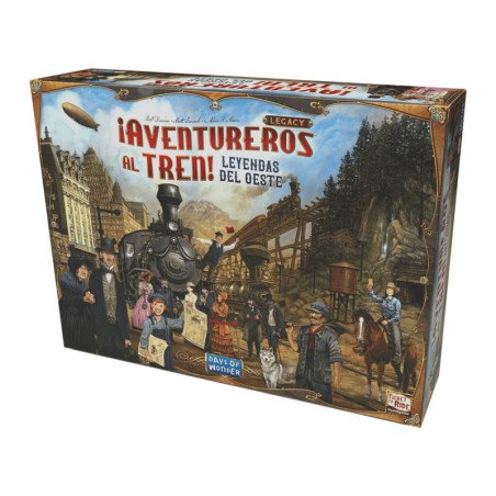 Juego de mesa ¡aventureros al tren! legacy leyendas del oeste edad recomendada 10 anos