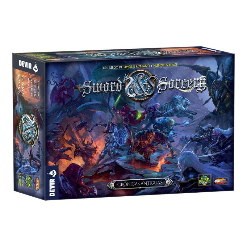 Juego de mesa devir sword & sorcery: cronicas antiguas
