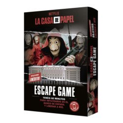 Juego de mesa la casa de papel: escape game 2 edad recomendada 14 anos