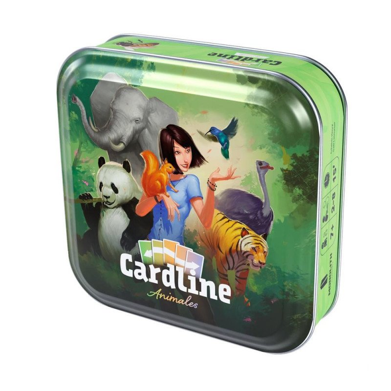 Juego de mesa cardline animales edad recomendada 7 anos