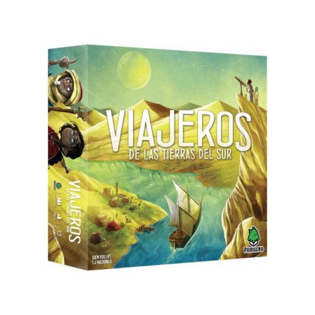 Juego de mesa viajeros de las tierras del sur edad recomendada 12 anos