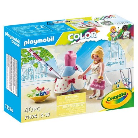 Playmobil color disenadora de moda