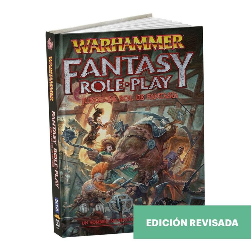Juego de rol devir warhammer edicion revisada
