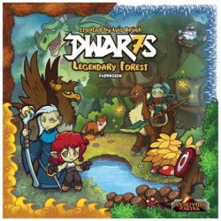 Juego de mesa dwar7s bosque legendario expansion edad recomendada 13 anos idioma ingles
