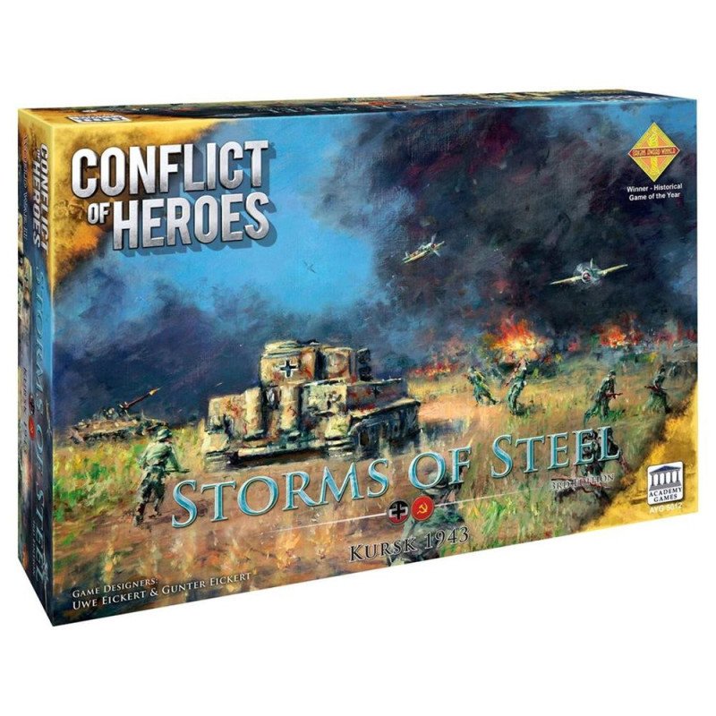 Juego de mesa conflict of heroes storms of steel 3a edicion edad recomendada 14 anos idioma ingles