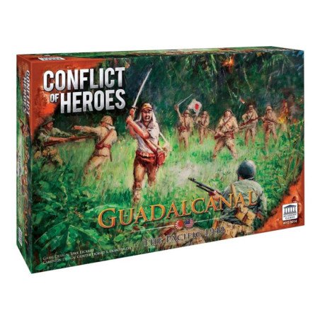 Juego de mesa conflict of heroes guadalcanal pacific 1942 edad recomendada 13 anos idioma ingles