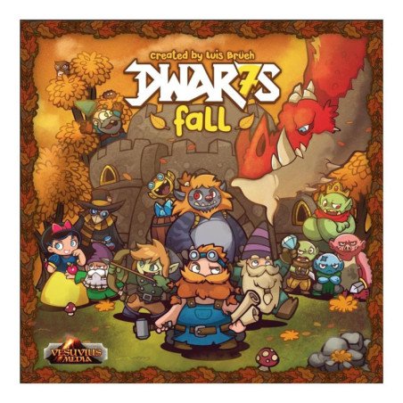 Juego de mesa dwar7s otono edad recomendada 13 anos idioma ingles