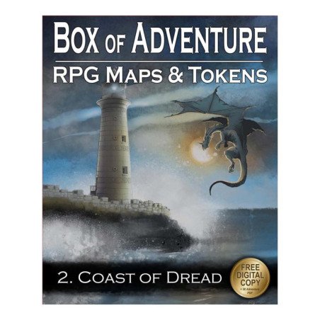 Caja de aventura costa del pavor edad recomendada 14 anos idioma ingles