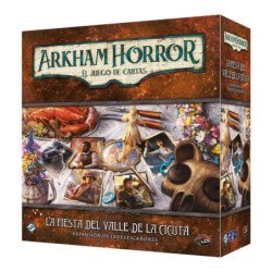 Juego de mesa arkham horror lcg la fiesta del valle de la cicuta expansion investigadores edad recomendada 14 anos
