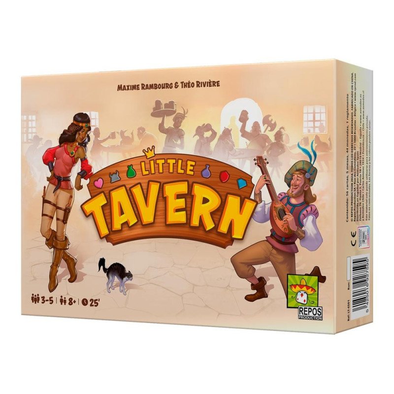 Juego de mesa little tavern edad recomendada 8 anos