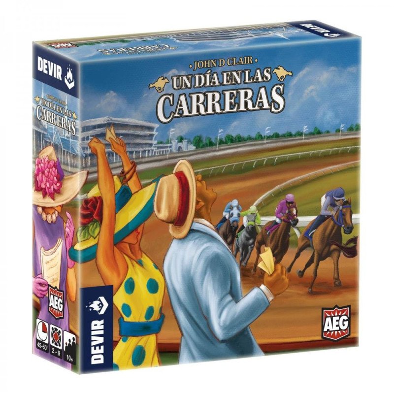 Juego de mesa devir un dia en las carreras