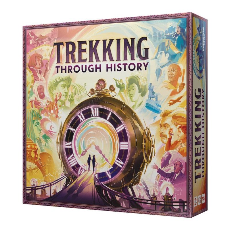 Juego de mesa trekking through history edad recomendada 10 anos
