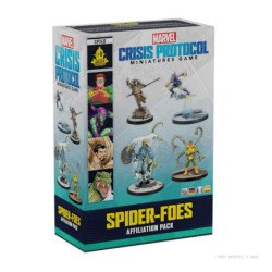 Juego de mesa marvel crisis protocol spider - foes affiliation pack edad recomendada 14 anos