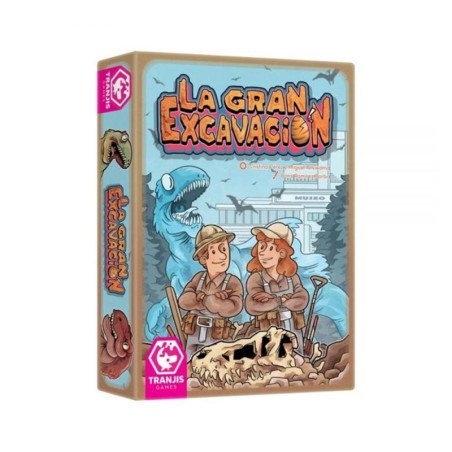 Juego de mesa la gran excavacion edad recomendada 8 anos