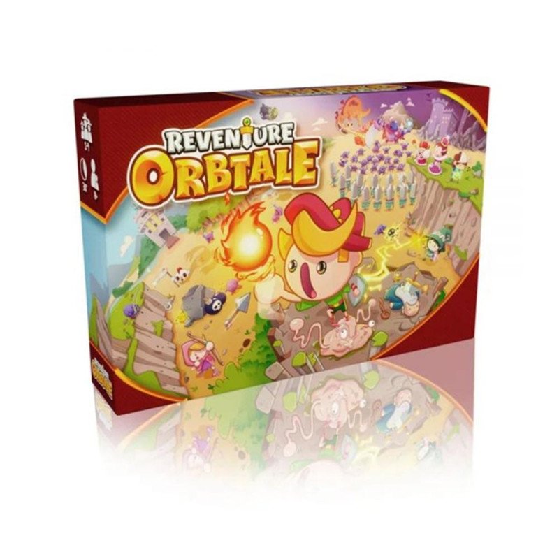 Juego de mesa reventure: orbtale edad recomendada 8 anos