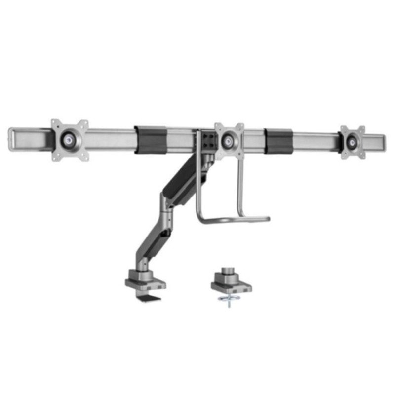 Soporte mesa equip vesa hasta 32 pulgadas 100x100 max 6kg triple pantalla