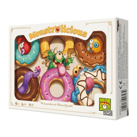 Juego de mesa monstrolicious edad recomendada 8 anos