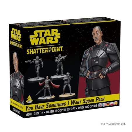 Juego de mesa star wars shatterpoint you have something i want squad pack edad recomendada 14 anos