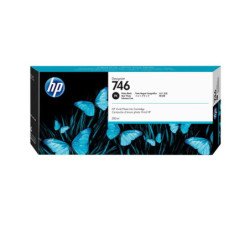 Cartucho tinta hp designjet 746 de 300 ml negro fotografico