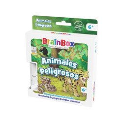 Juego de mesa brainbox pocket animales peligrosos edad recomendada 6 anos
