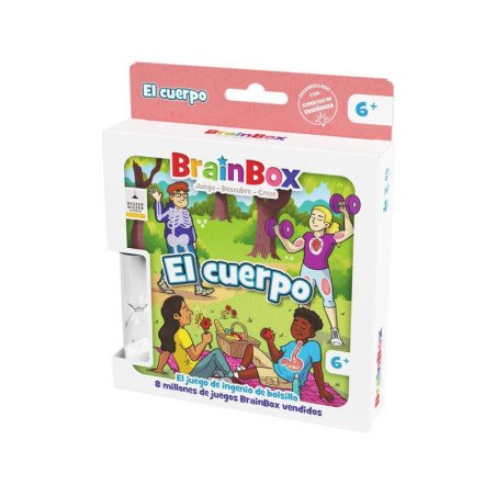 Juego de mesa brainbox pocket el cuerpo edad recomendada 6 anos