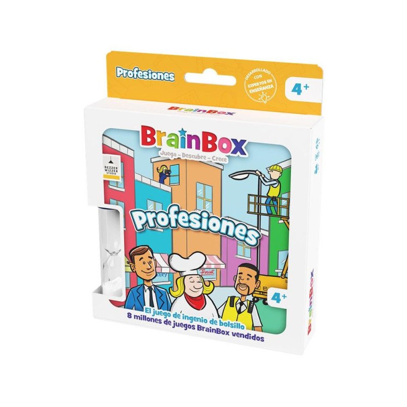 Juego de mesa brainbox pocket profesiones edad recomendad 4 anos