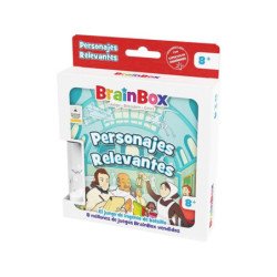 Juego de mesa brainbox pocket personajes relevantes edad recomendada 8 anos